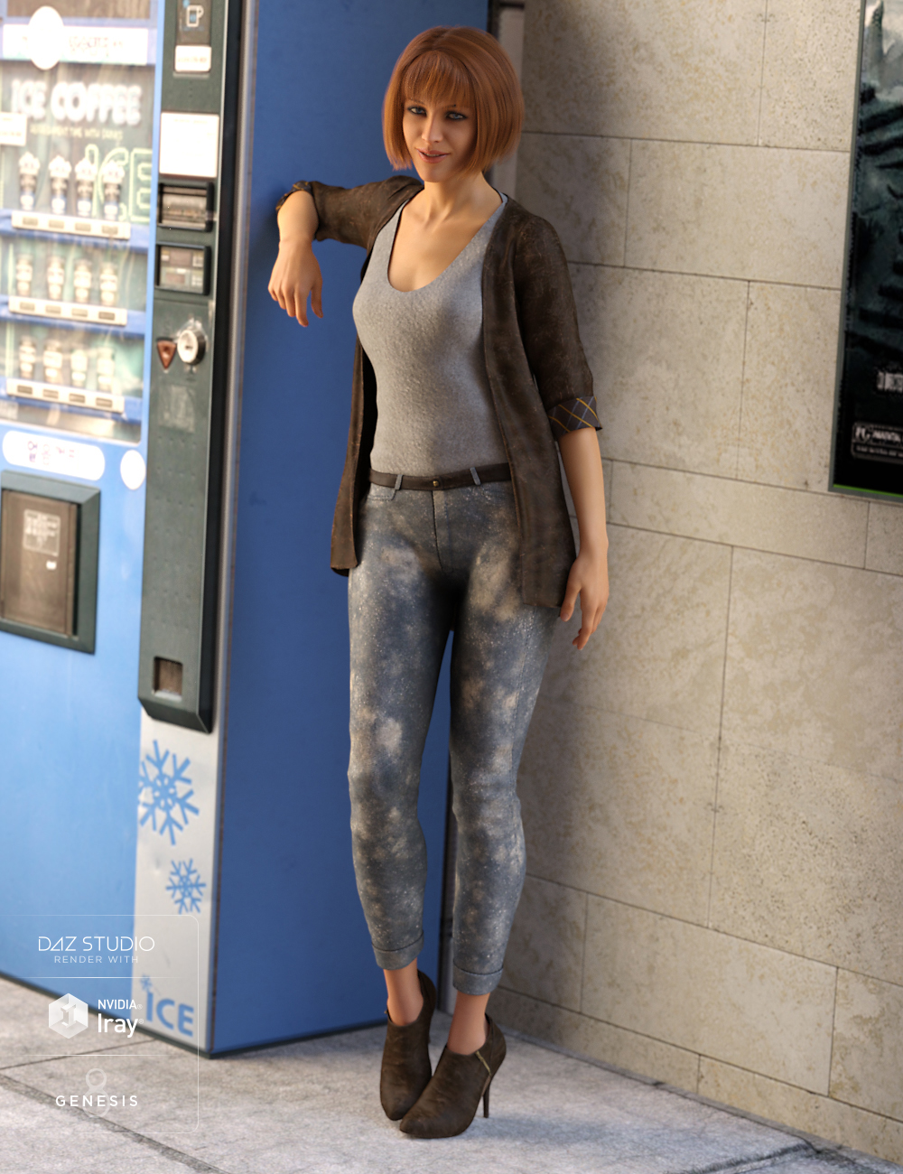 Urban Chic Outfit Textures Urban Chic Outfit Textures by: Anna Benjamin, 3D Models by Daz 3D