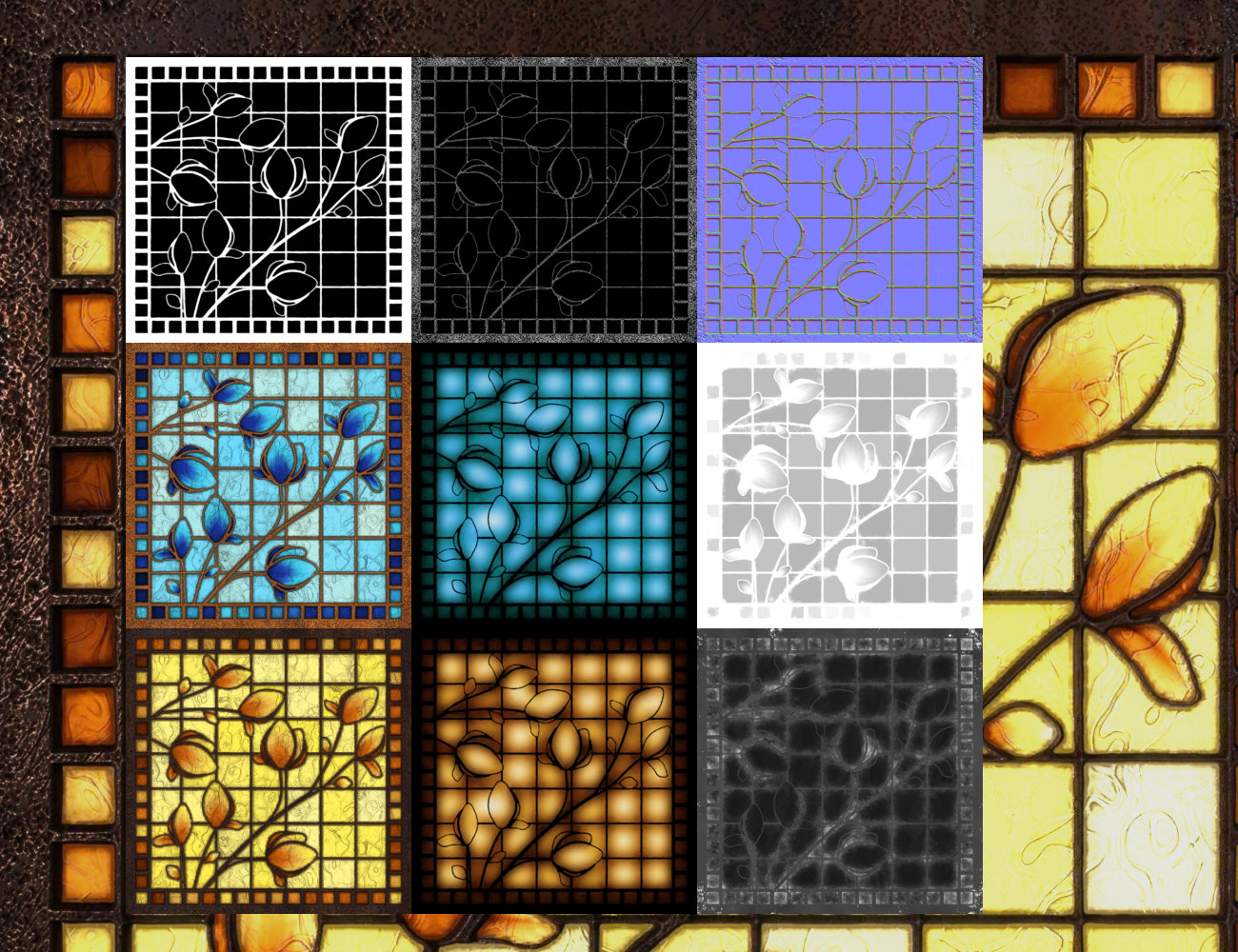 v176 Glowing Window Texture Shaders by: vikike176, 3D Models by Daz 3D