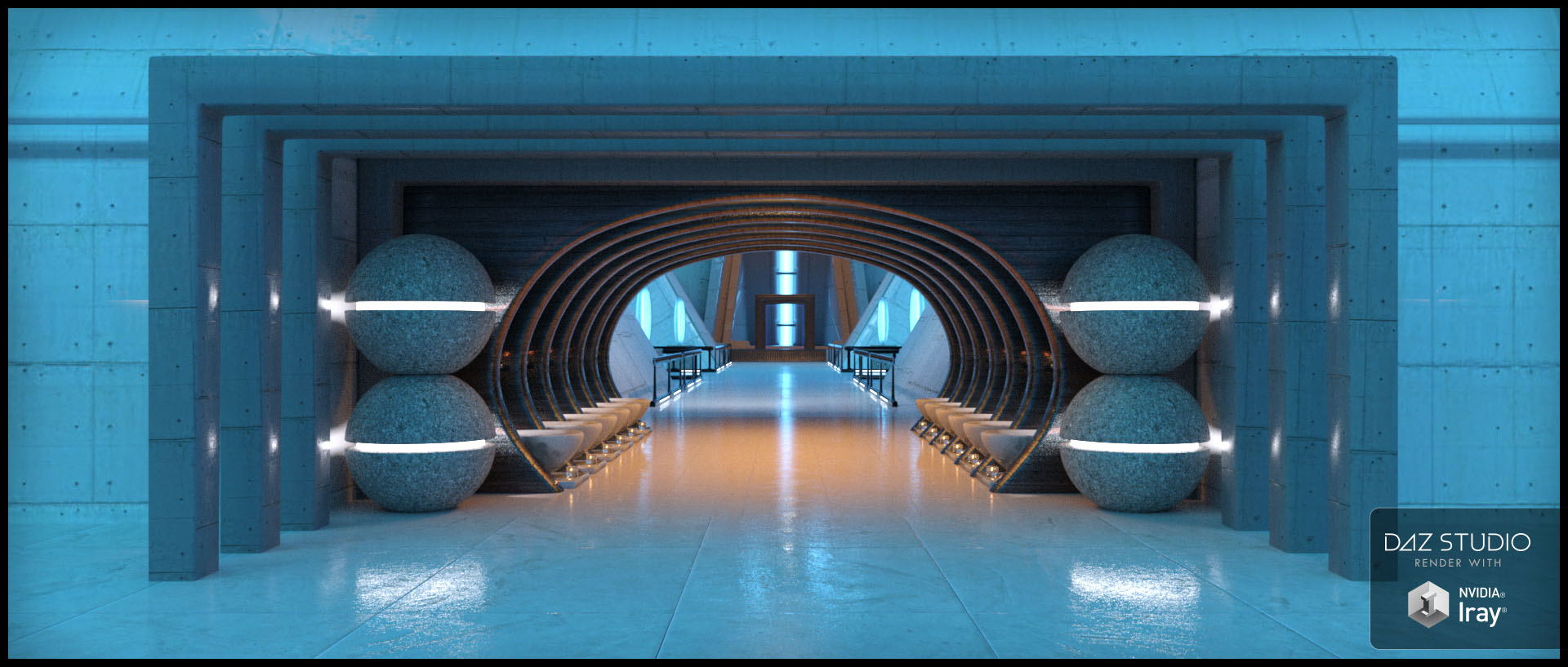 Entrance to Helio Entrance to Helio by: Studio360, 3D Models by Daz 3D
