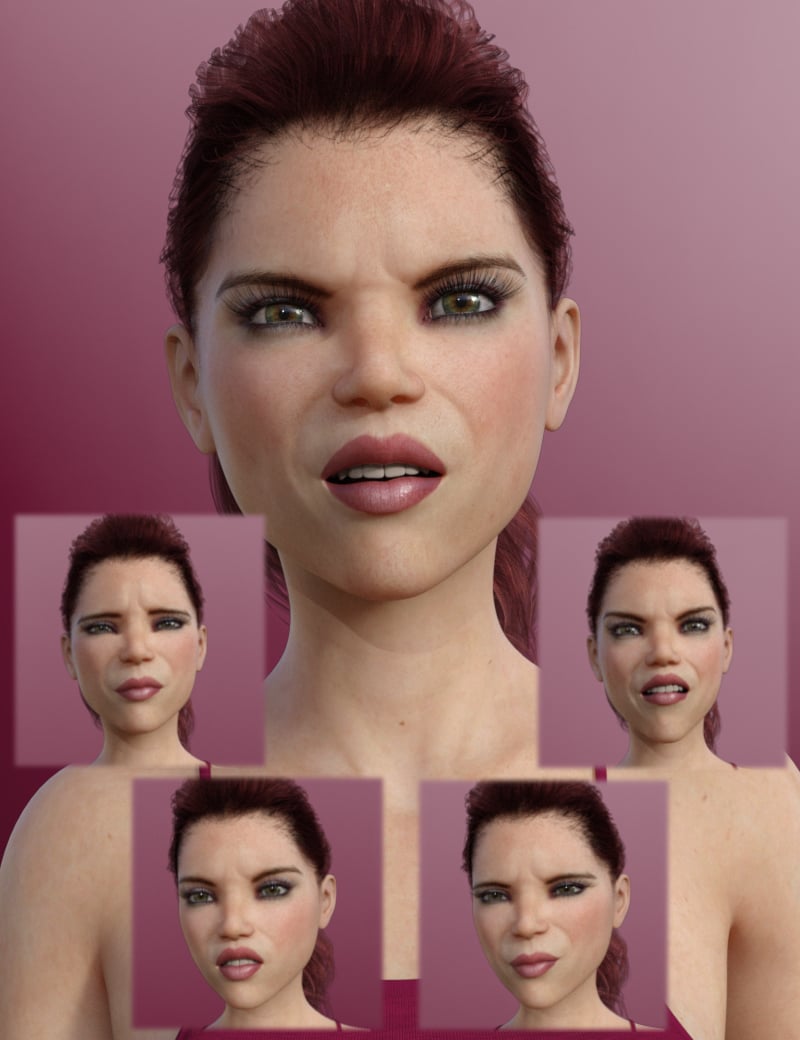 A Popular Girl Dialable Expressions For Teen Josie 8 Daz 3d