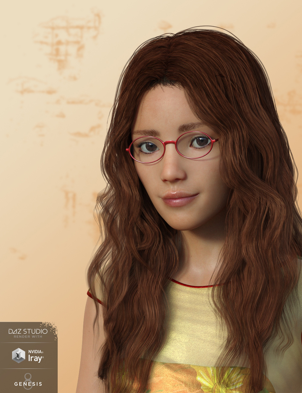 AQ Jenna for Genesis 3 and 8 Female by: Aquarius, 3D Models by Daz 3D