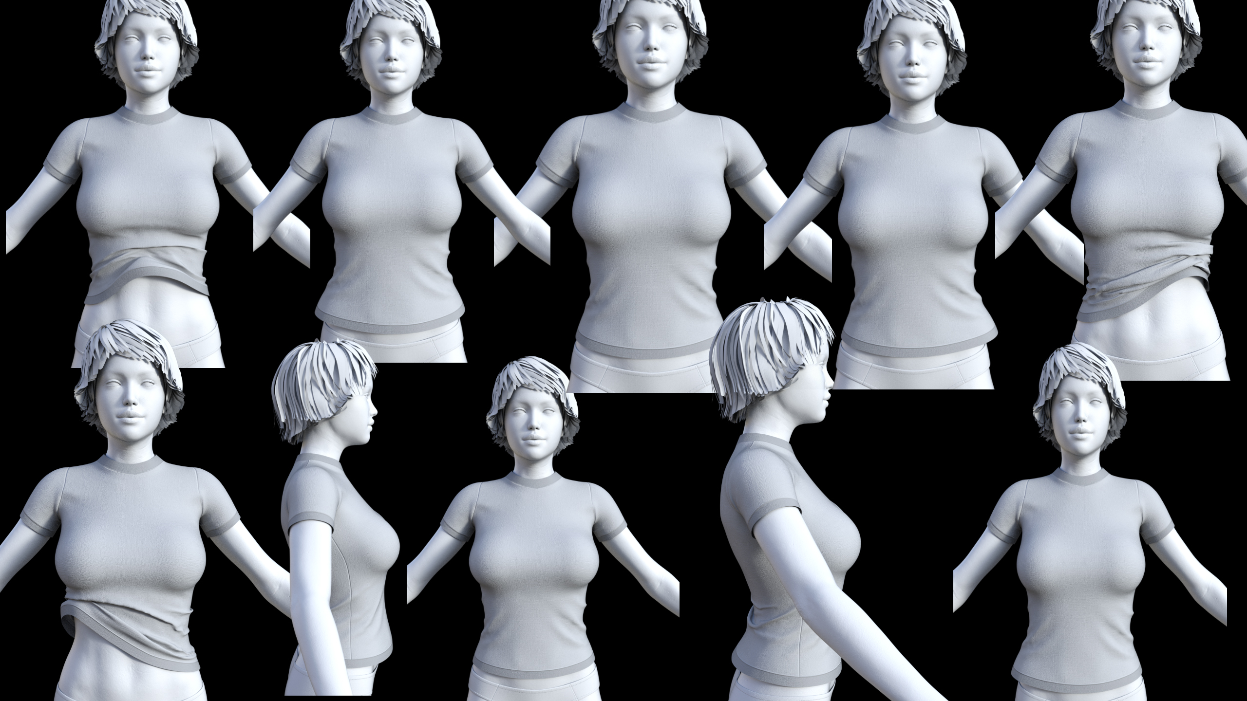 FG Ultra Tee for Genesis 8 Female(s) FG Ultra Tee for Genesis 8 Female(s) by: Fugazi1968, 3D Models by Daz 3D