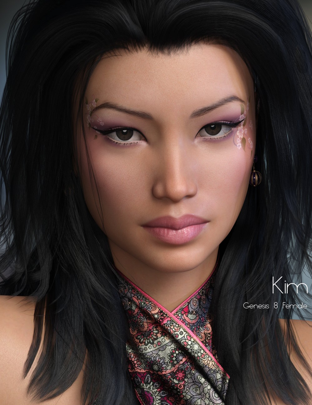 P3D Kim for Genesis 8 Female by: P3Design, 3D Models by Daz 3D