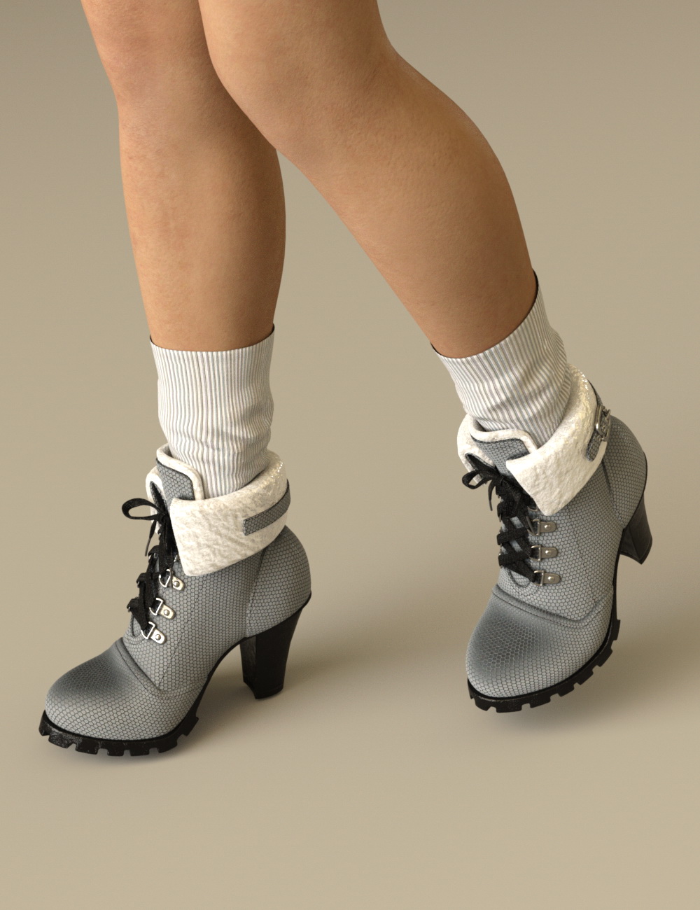 Off Road Boots for Genesis 8 Female(s) by: chungdan, 3D Models by Daz 3D