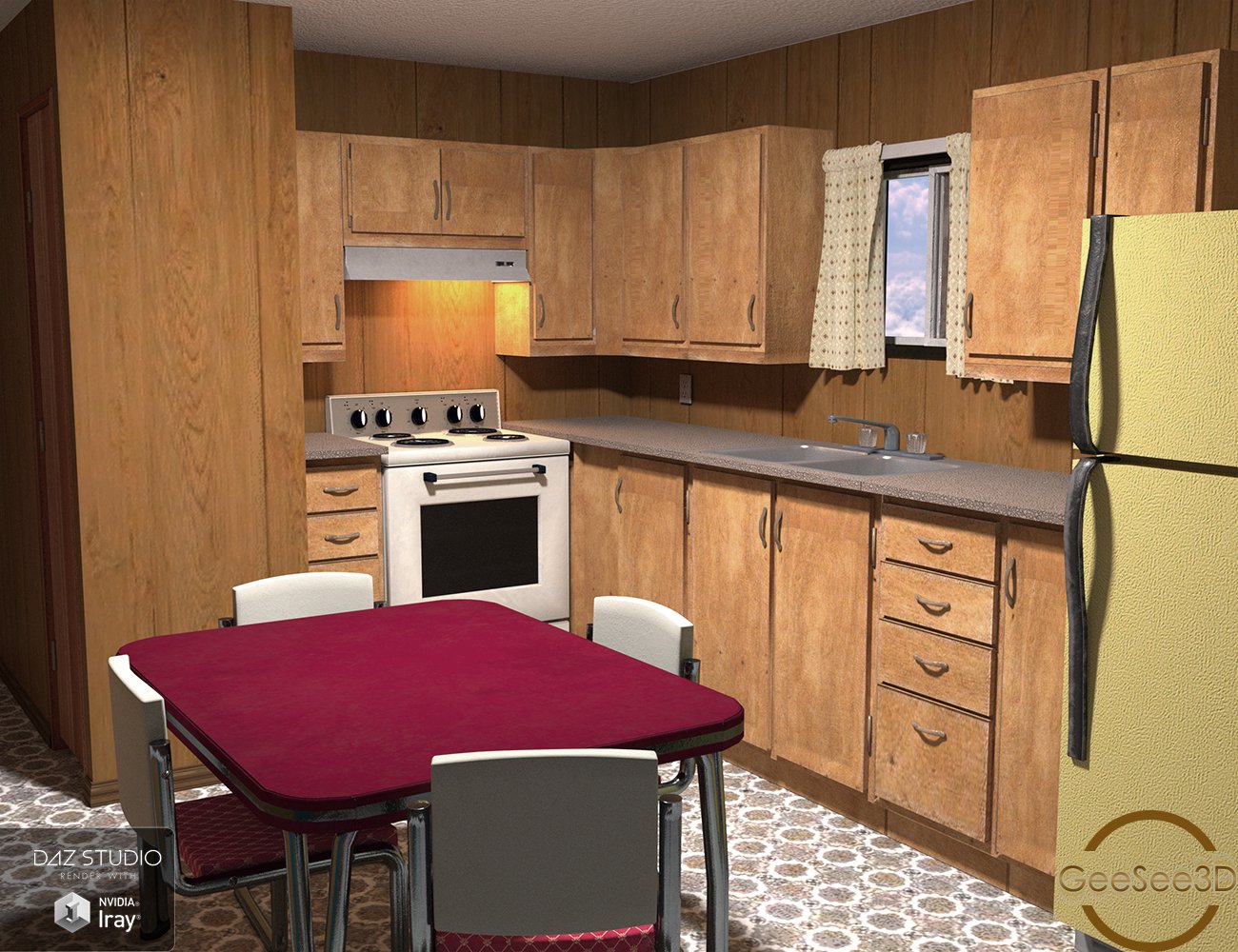 Mobile Home Mobile Home by: GeeSee3D, 3D Models by Daz 3D