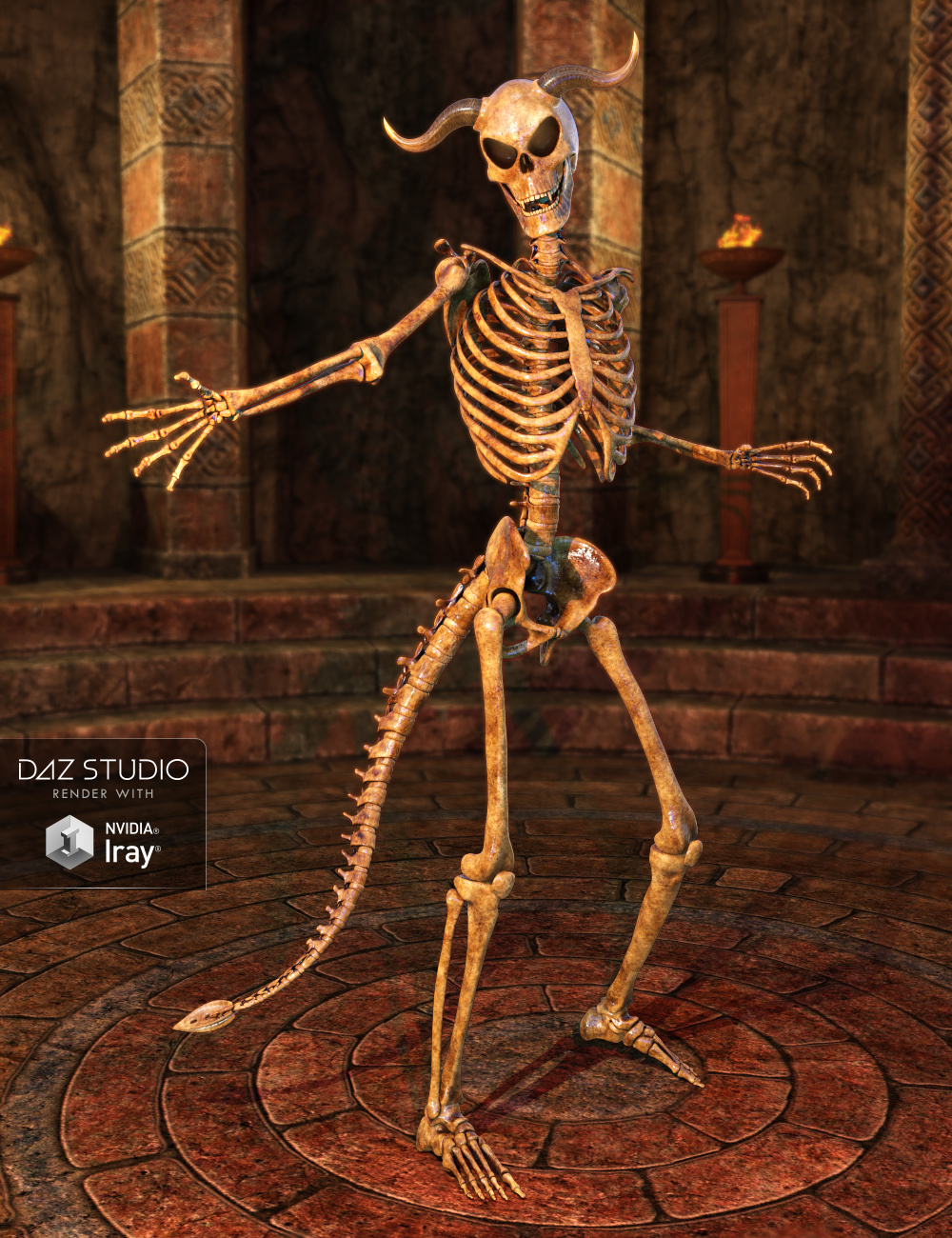 Midnight Skeleton Anatomy Pack by: midnight_stories, 3D Models by Daz 3D