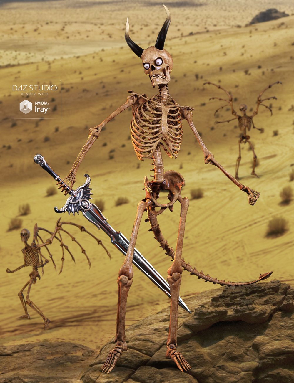 Midnight Skeleton Anatomy Pack Midnight Skeleton Anatomy Pack by: midnight_stories, 3D Models by Daz 3D