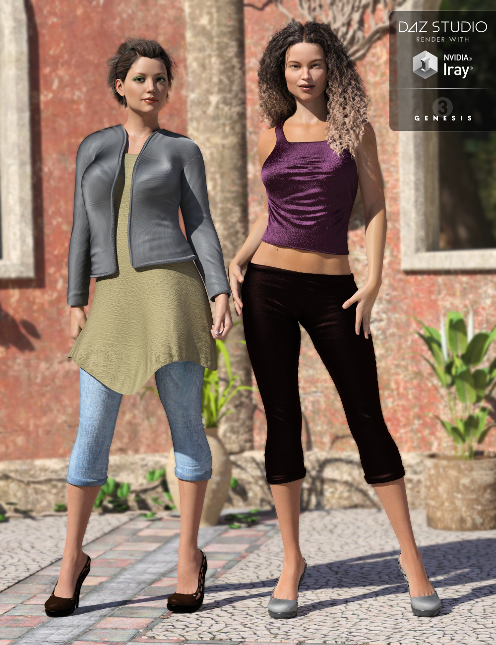 Casual Dayz for Genesis 8 Female(s) by: PoisenedLily, 3D Models by Daz 3D