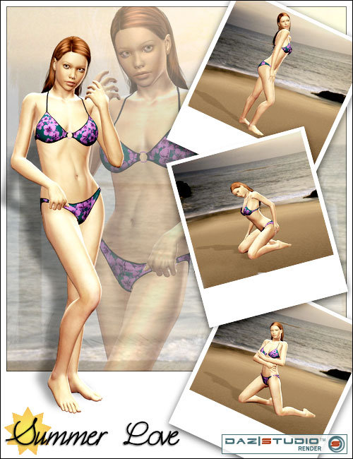 Summerlove Poses for Victoria 4 Summerlove Poses for Victoria 4 by: Jepe, 3D Models by Daz 3D