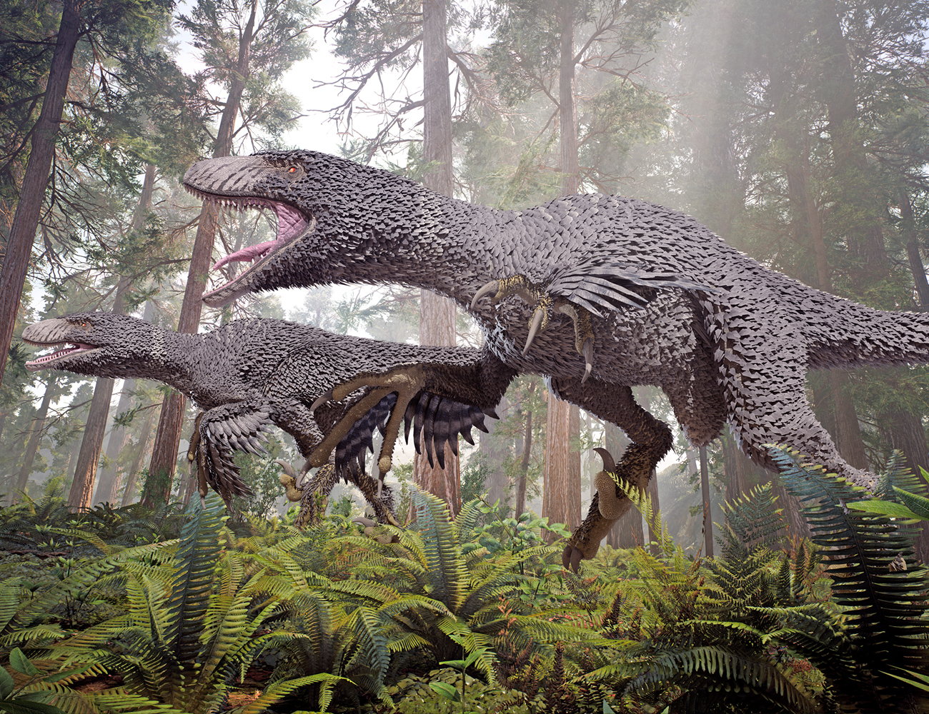 Dakotaraptor by: Herschel Hoffmeyer, 3D Models by Daz 3D