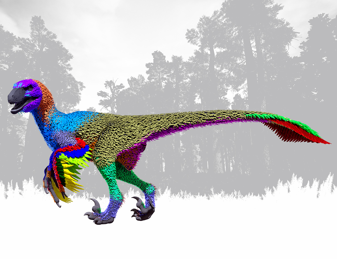 Dakotaraptor Dakotaraptor by: Herschel Hoffmeyer, 3D Models by Daz 3D