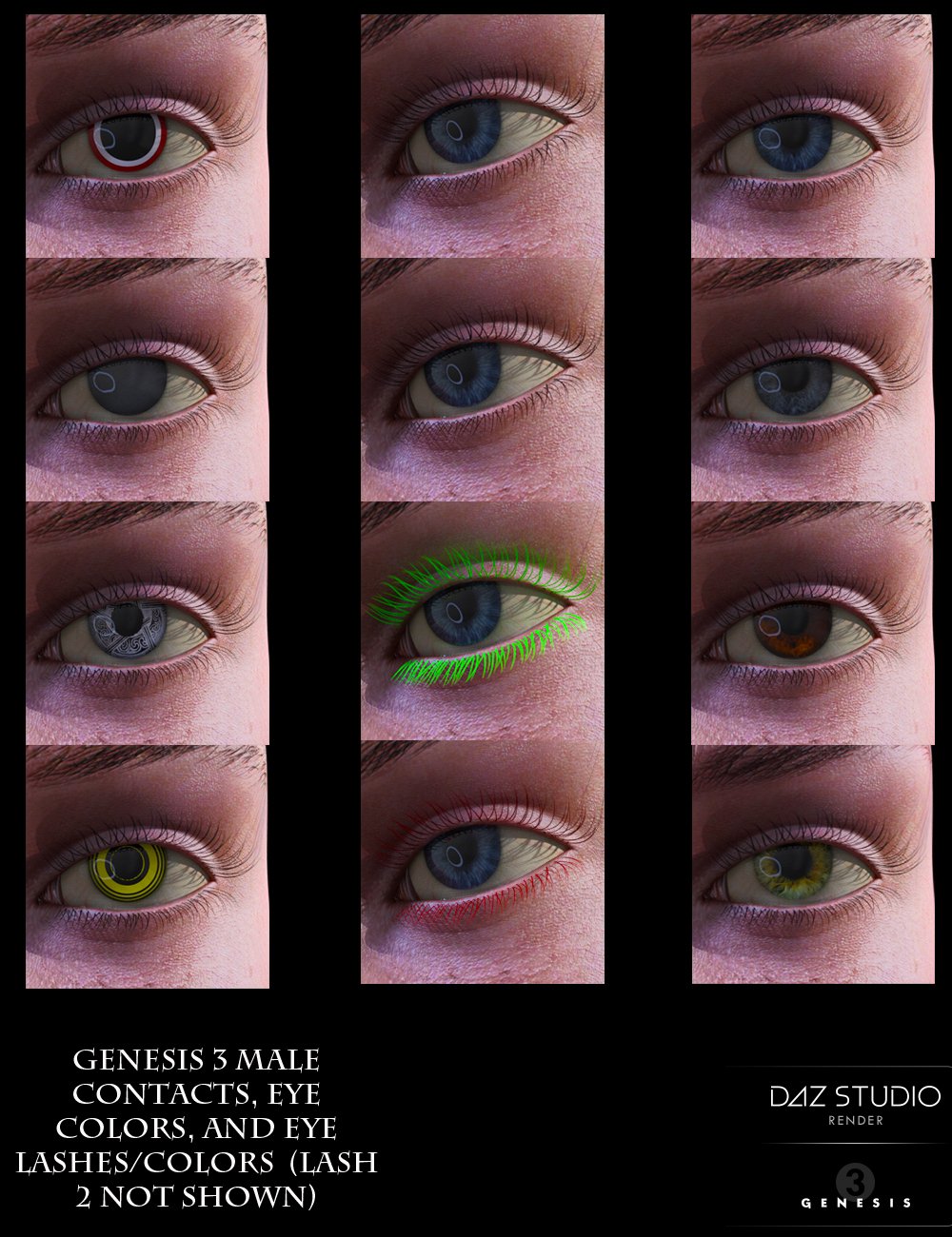 Ren for Genesis 3 Male and Genesis 8 Male by: Darwins Mishap(s), 3D Models by Daz 3D