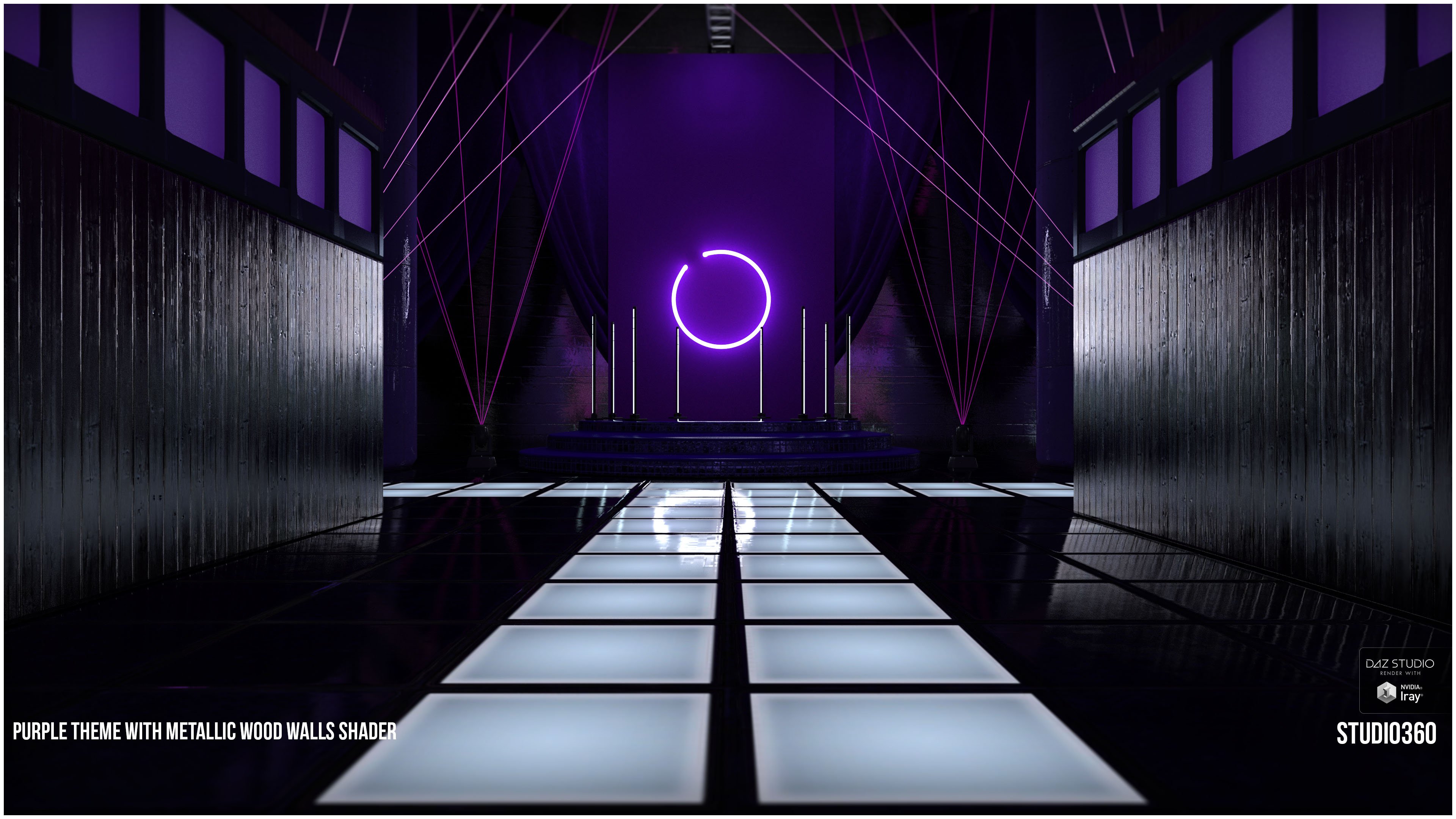 Techno Render Room Techno Render Room by: Studio360, 3D Models by Daz 3D