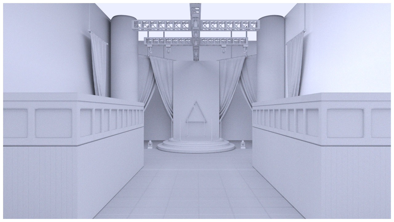 Techno Render Room by: Studio360, 3D Models by Daz 3D