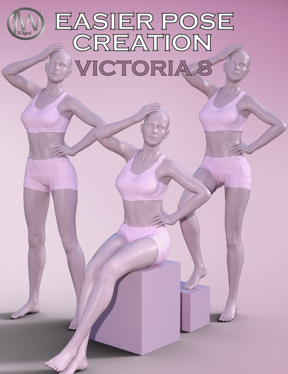 Easier Pose Creation for Genesis 8 Female and Victoria 8 by: JWolf, 3D Models by Daz 3D