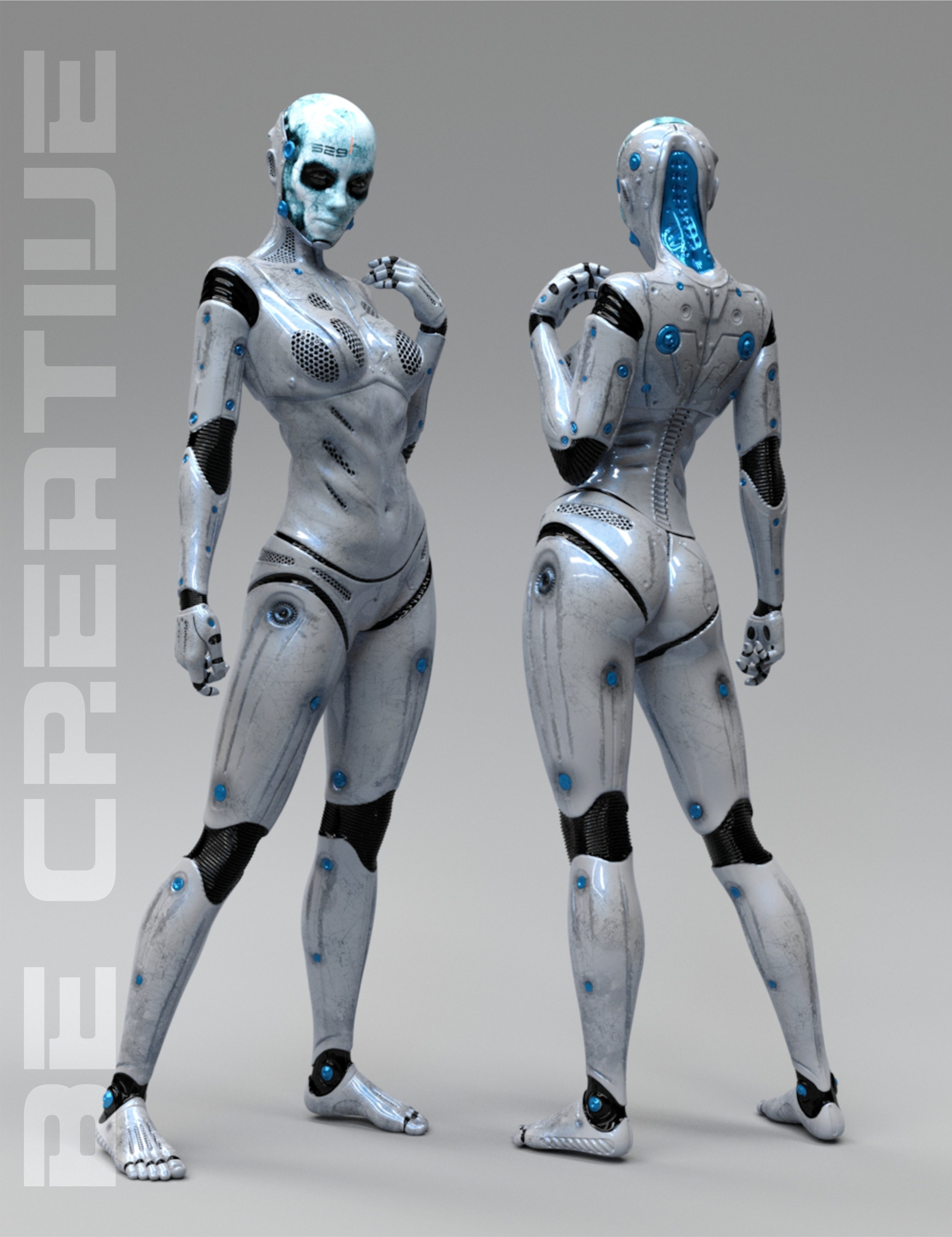 System 50 for Genesis 3 Female(s) by: daveyabbo, 3D Models by Daz 3D