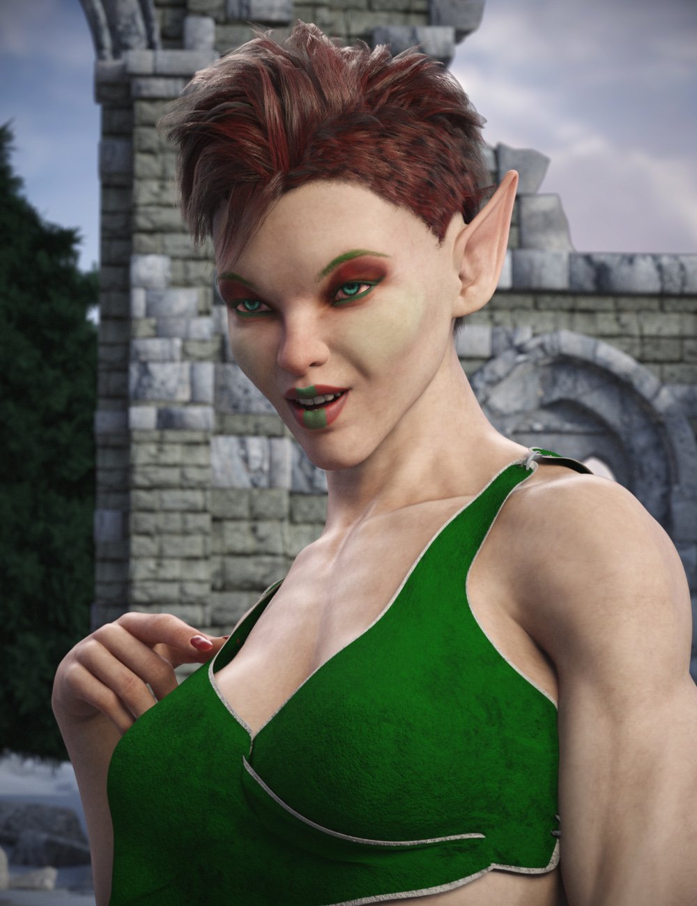 Wynnter Elf for Genesis 8 Female(s) by: RawArt, 3D Models by Daz 3D