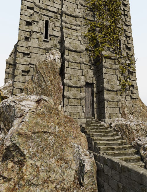 The Powerage Tower by: powerage, 3D Models by Daz 3D