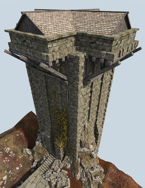 The Powerage Tower by: powerage, 3D Models by Daz 3D