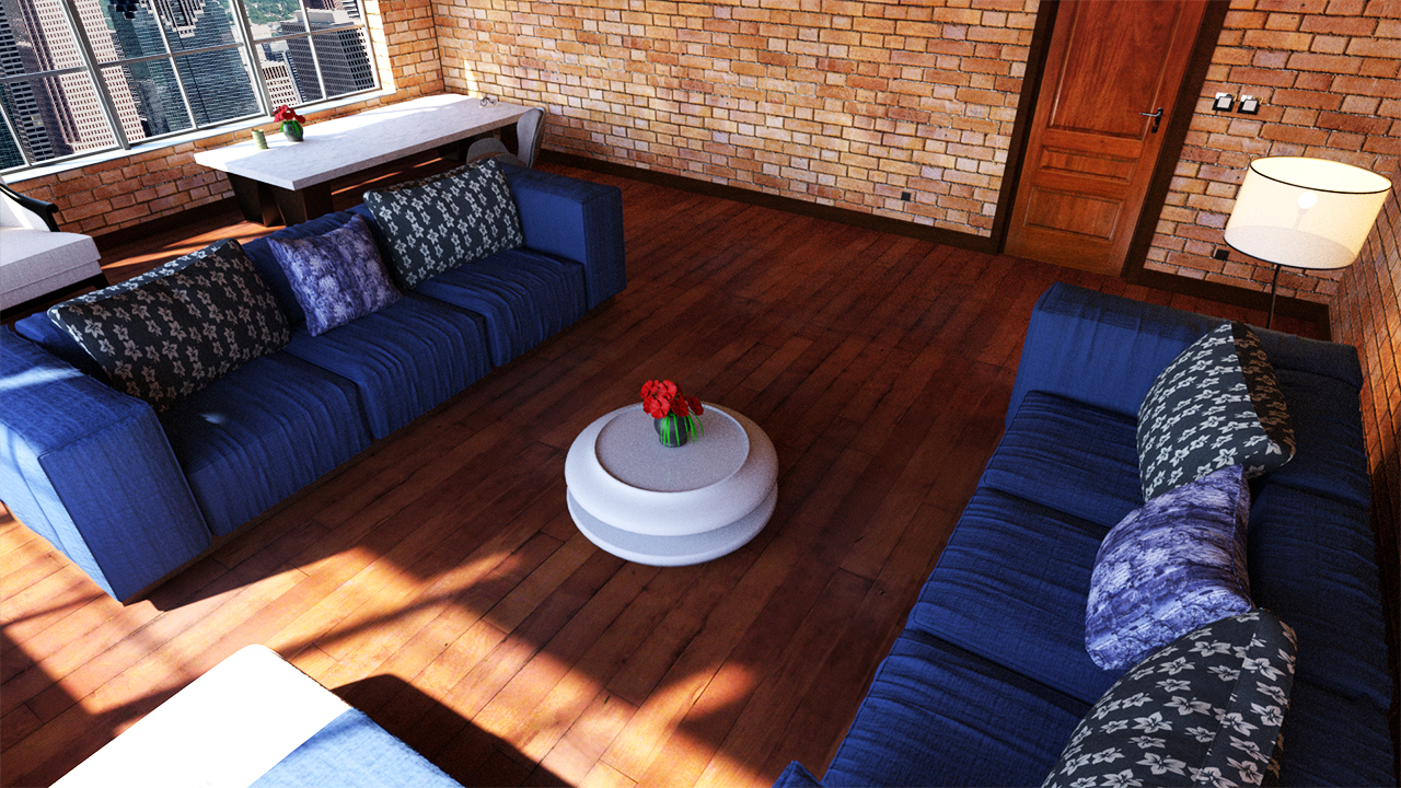 Chicago Living Room by: Tesla3dCorp, 3D Models by Daz 3D