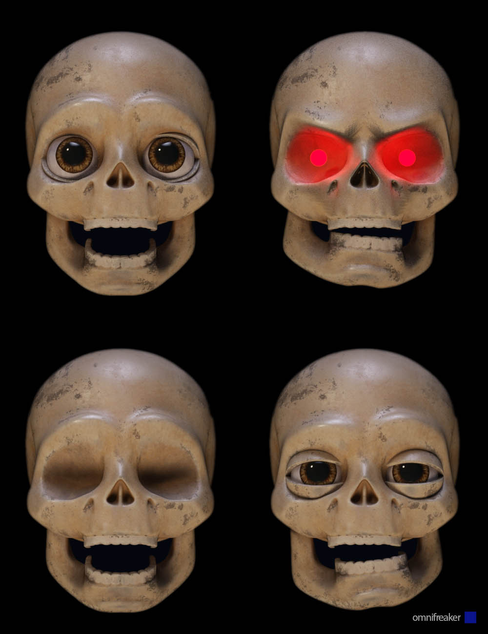 Incantoo Skeleton by: omnifreaker, 3D Models by Daz 3D