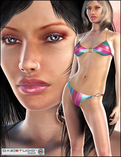 Helena for V4 by: , 3D Models by Daz 3D