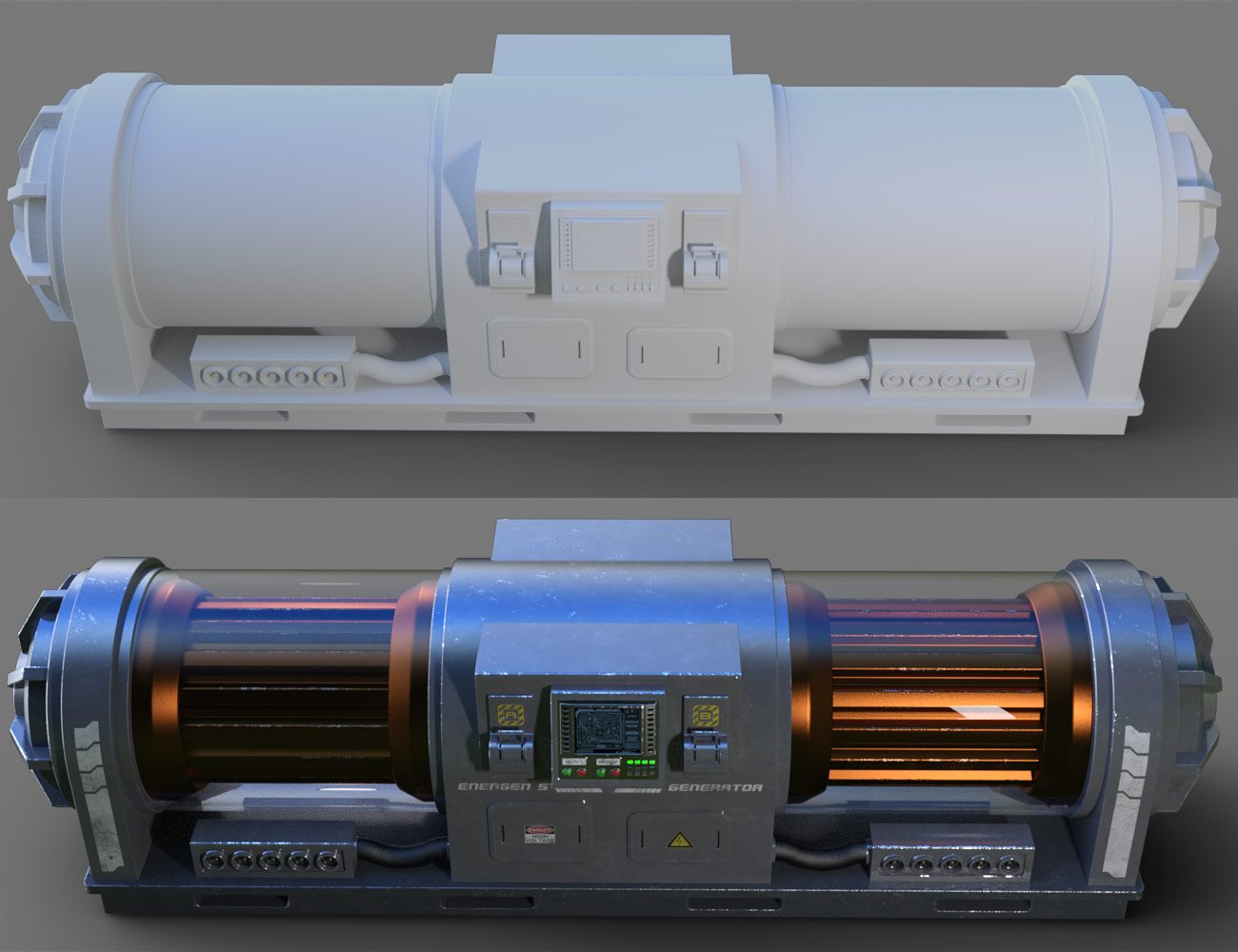 Sci-Fi Generator by: Nightshift3D, 3D Models by Daz 3D