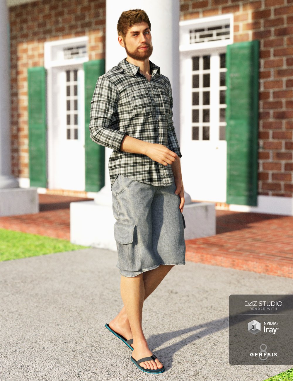 Boardwalk Casual Outfit Textures Boardwalk Casual Outfit Textures by: -Yannek-, 3D Models by Daz 3D