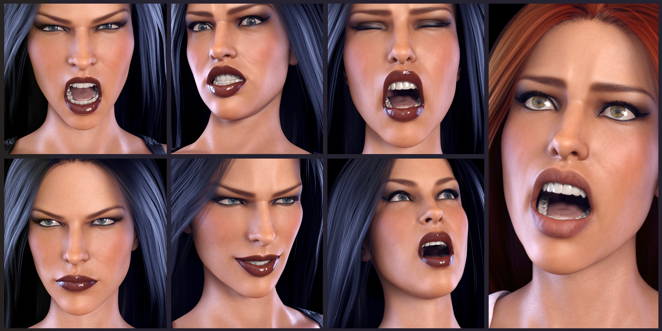 Z Horror and Fear - Dialable and One-Click Expressions for Victoria 8 ...