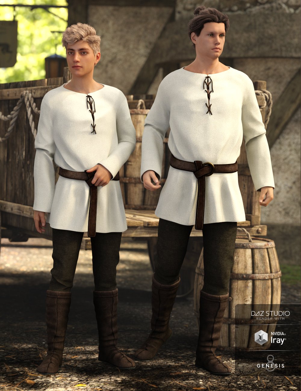 Peasant Outfit for Genesis 8 Male(s) Peasant Outfit for Genesis 8 Male(s) by: JGreenleesPoisenedLily, 3D Models by Daz 3D