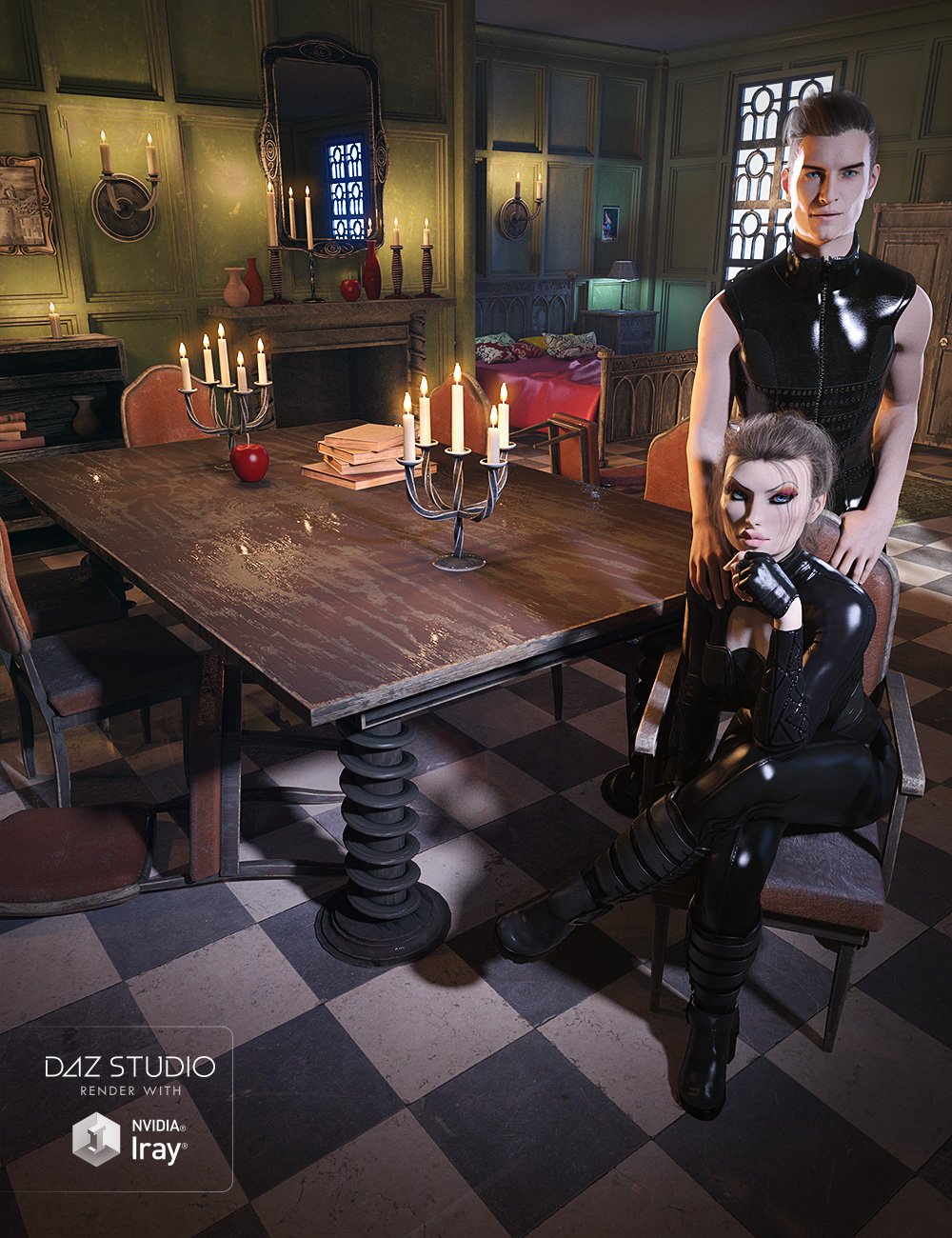 Gothic Dreams Bundle Daz 3d