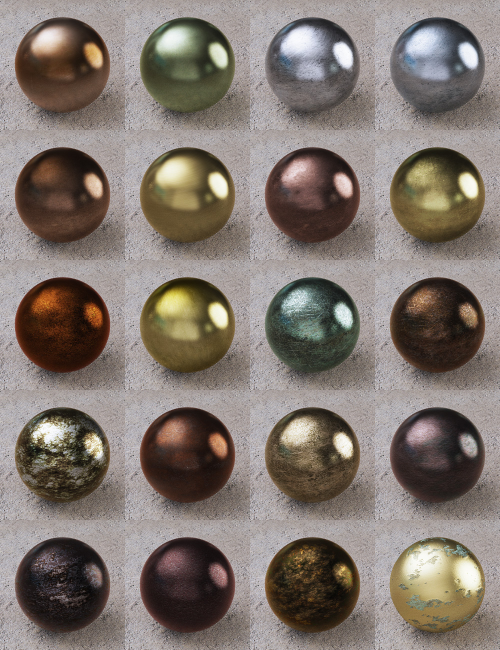 Old Metal Iray Shaders by: JGreenlees, 3D Models by Daz 3D