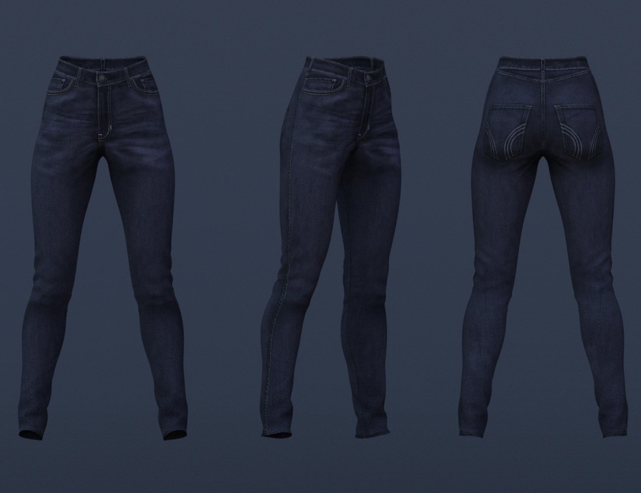 Bambino Range Boots and Jeans for Genesis 8 Female(s) by: chungdan, 3D Models by Daz 3D