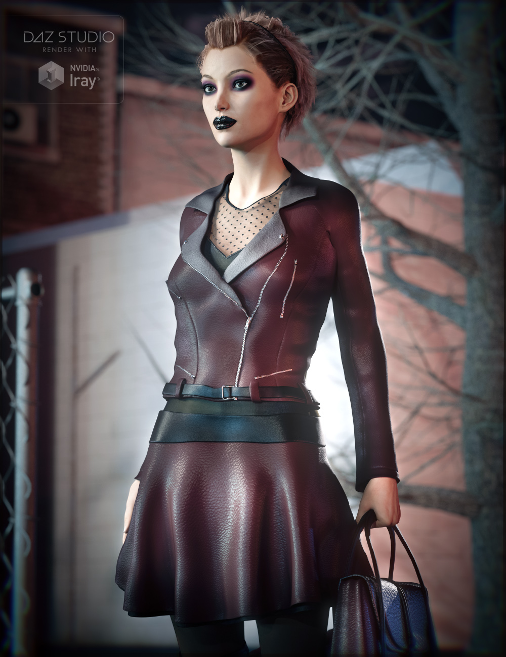 UHD Leather - Shaders and Merchant Resource by: DimensionTheory, 3D Models by Daz 3D