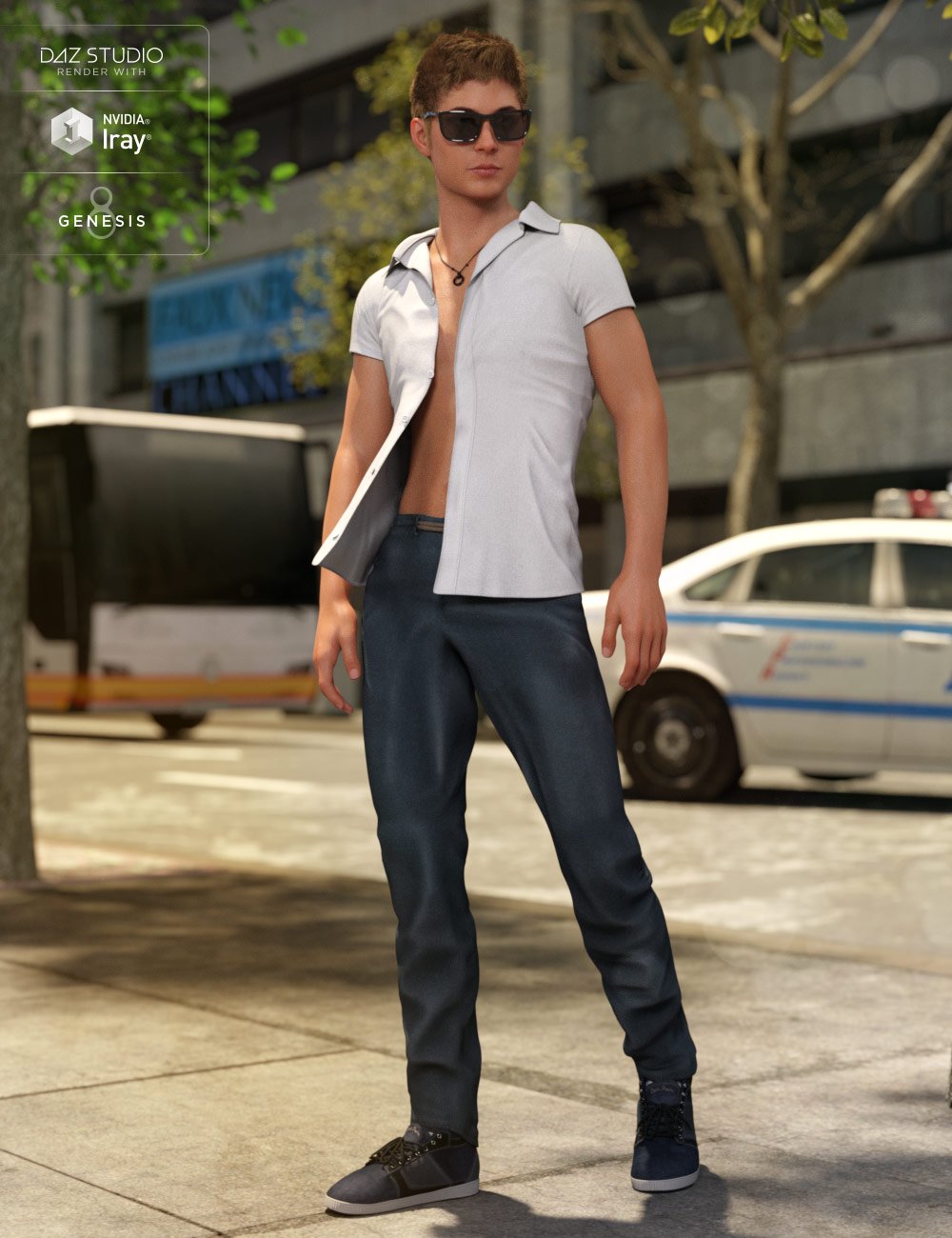 Cool Style Outfit for Genesis 8 Male(s)