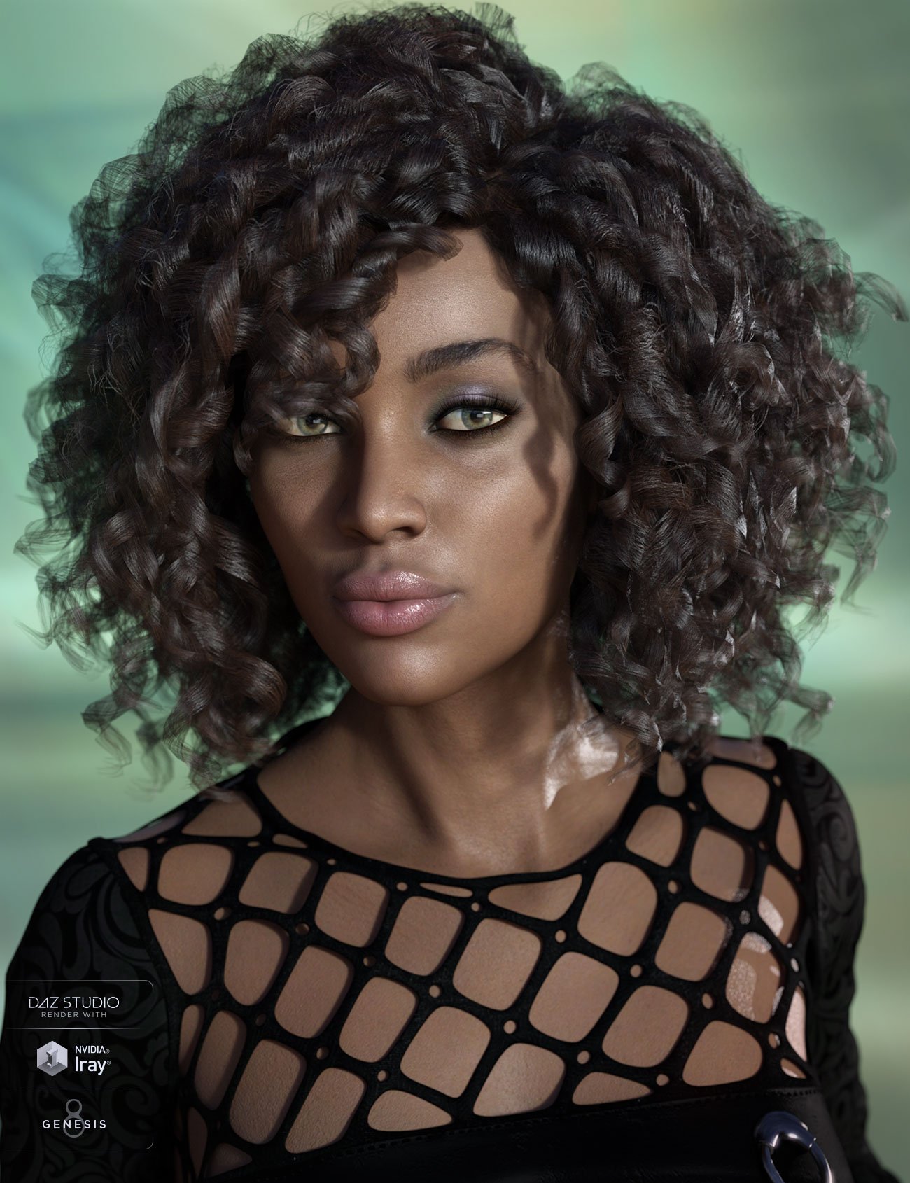 Miranda Hair for Genesis 3 & 8 Female(s) by: AprilYSH, 3D Models by Daz 3D
