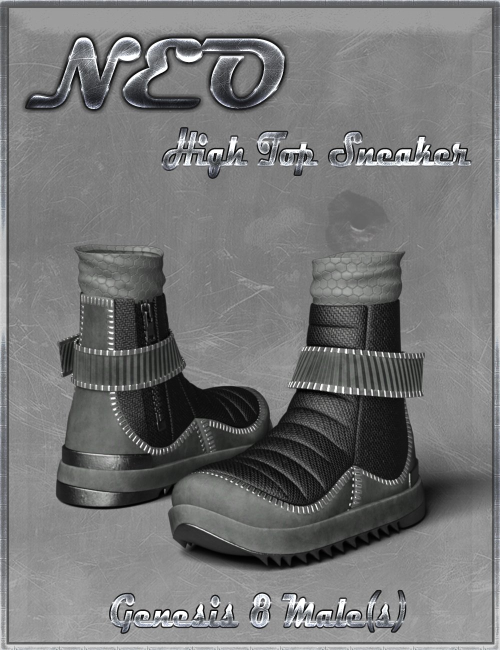 NEO High Boots and High Top Sneaker for Genesis 8 Male(s) NEO High Boots and High Top Sneaker for Genesis 8 Male(s) by: FUNtasi, 3D Models by Daz 3D