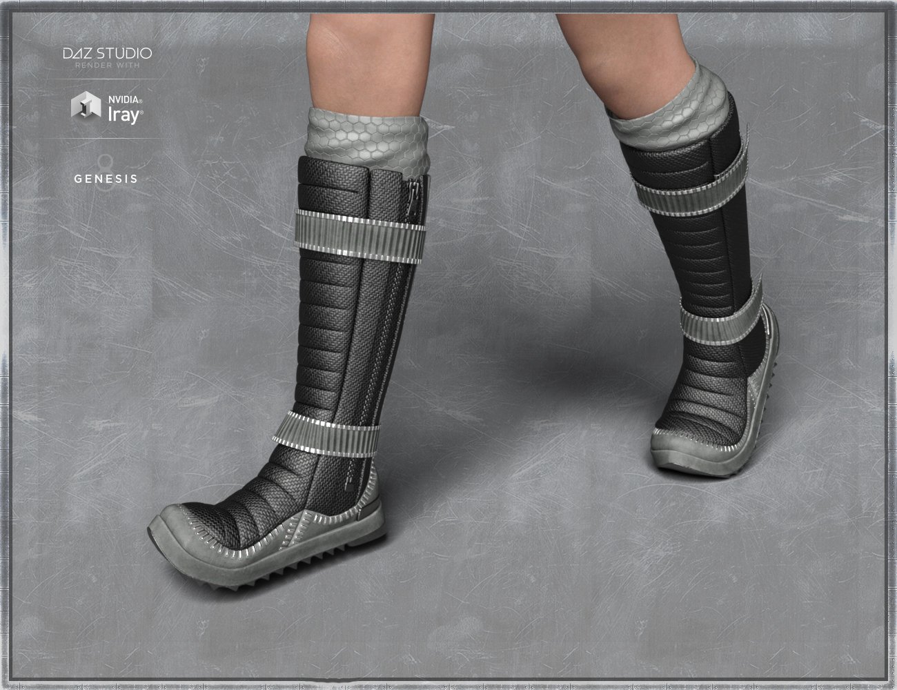 NEO High Boots and High Top Sneaker for Genesis 8 Male(s) NEO High Boots and High Top Sneaker for Genesis 8 Male(s) by: FUNtasi, 3D Models by Daz 3D