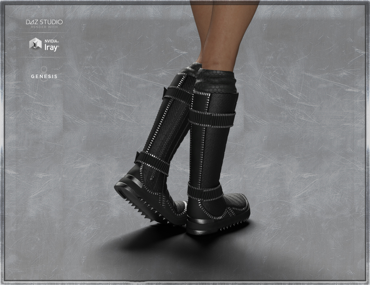 NEO High Boots and High Top Sneaker for Genesis 8 Female(s) NEO High Boots and High Top Sneaker for Genesis 8 Female(s) by: FUNtasi, 3D Models by Daz 3D