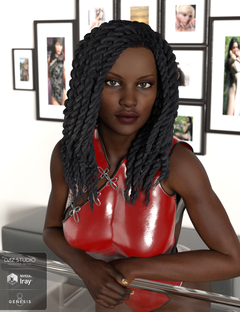 Angelica for Genesis 8 Female by: iSourceTextures, 3D Models by Daz 3D