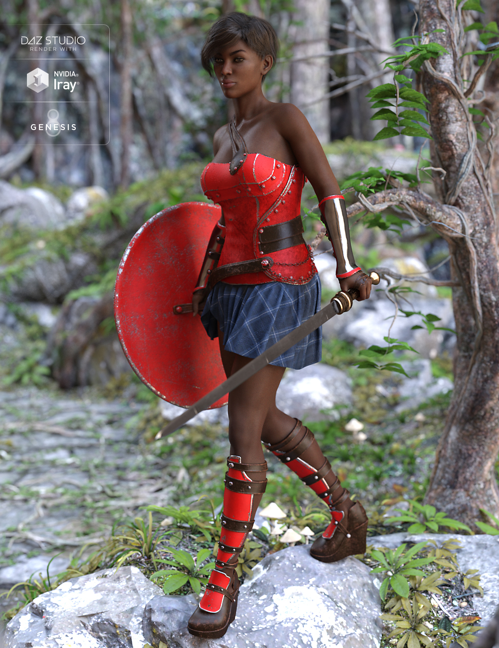 Goddess Minerva Outfit Textures by: Mely3D, 3D Models by Daz 3D