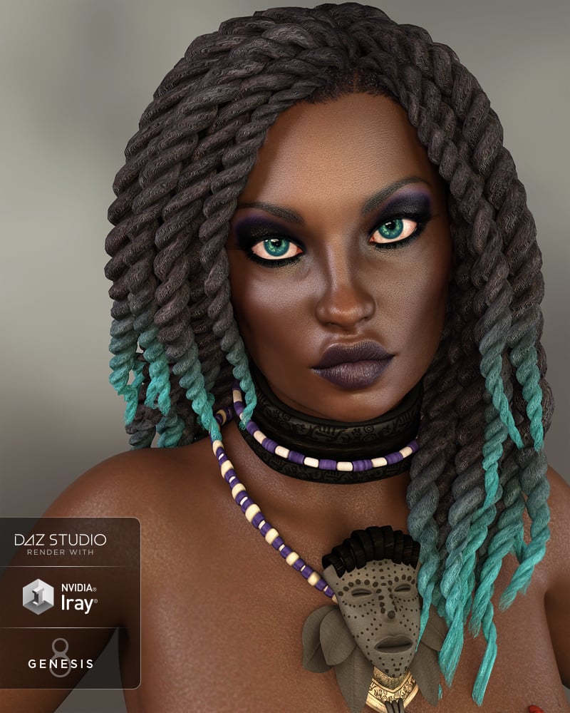 Hex for Genesis 8 Female | Daz 3D