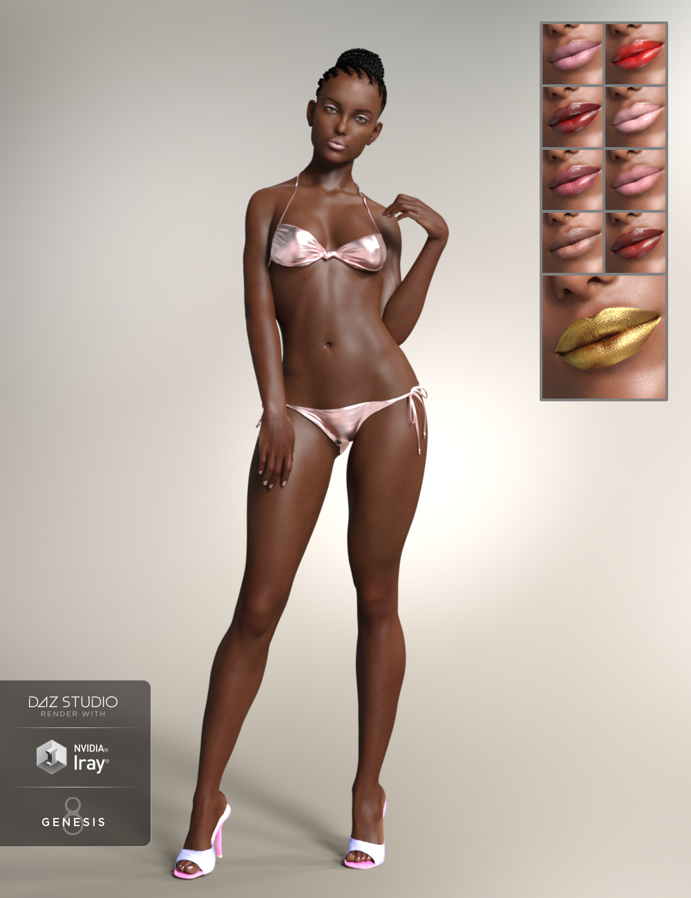 Adia for Monique 8 Adia for Monique 8 by: Cherubit, 3D Models by Daz 3D