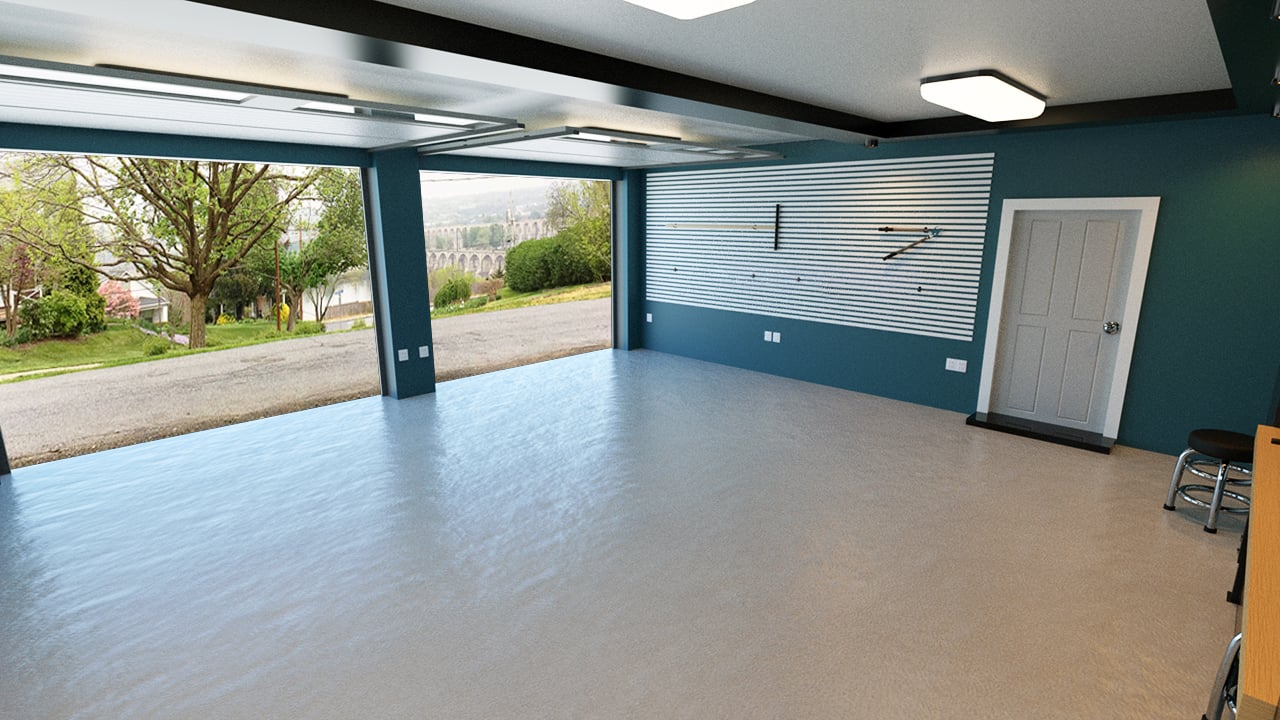 Contemporary Garage Contemporary Garage by: Tesla3dCorp, 3D Models by Daz 3D
