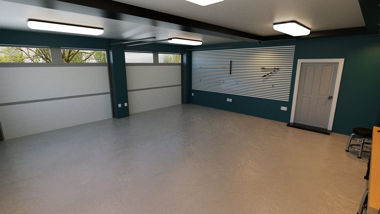 Contemporary Garage by: Tesla3dCorp, 3D Models by Daz 3D