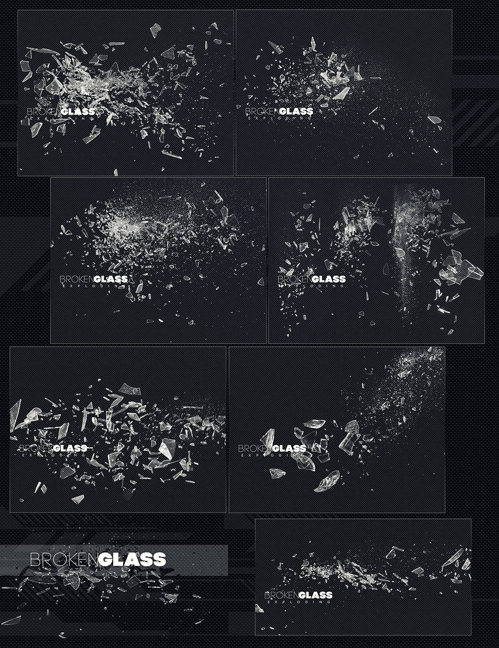 Ron's Broken Glass Ron's Broken Glass by: deviney, 3D Models by Daz 3D