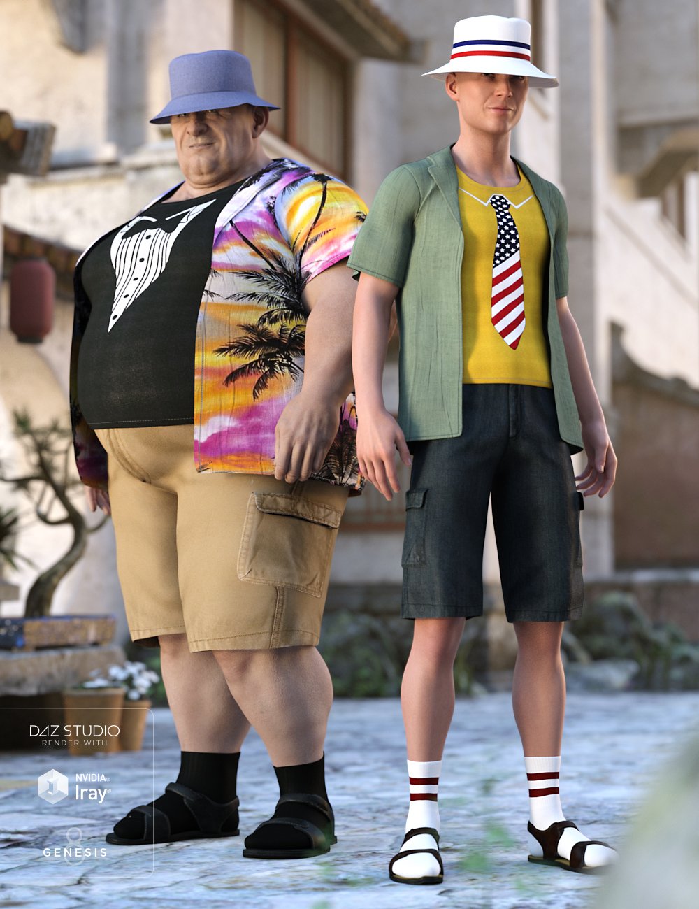 Summer Vacation Outfit Textures Summer Vacation Outfit Textures by: DirtyFairy, 3D Models by Daz 3D
