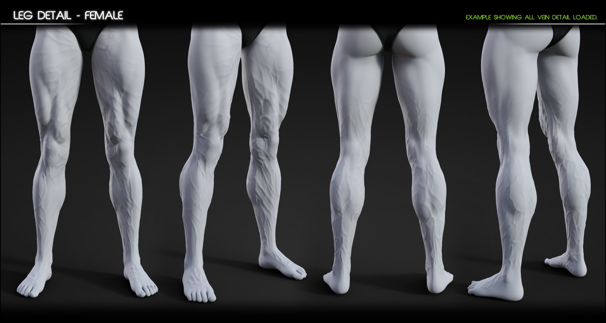 Vascularity HD for Genesis 8 Female and Male by: Zev0, 3D Models by Daz 3D