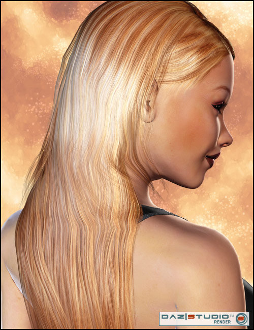 Glamour Hair by: Lisbeth N, 3D Models by Daz 3D