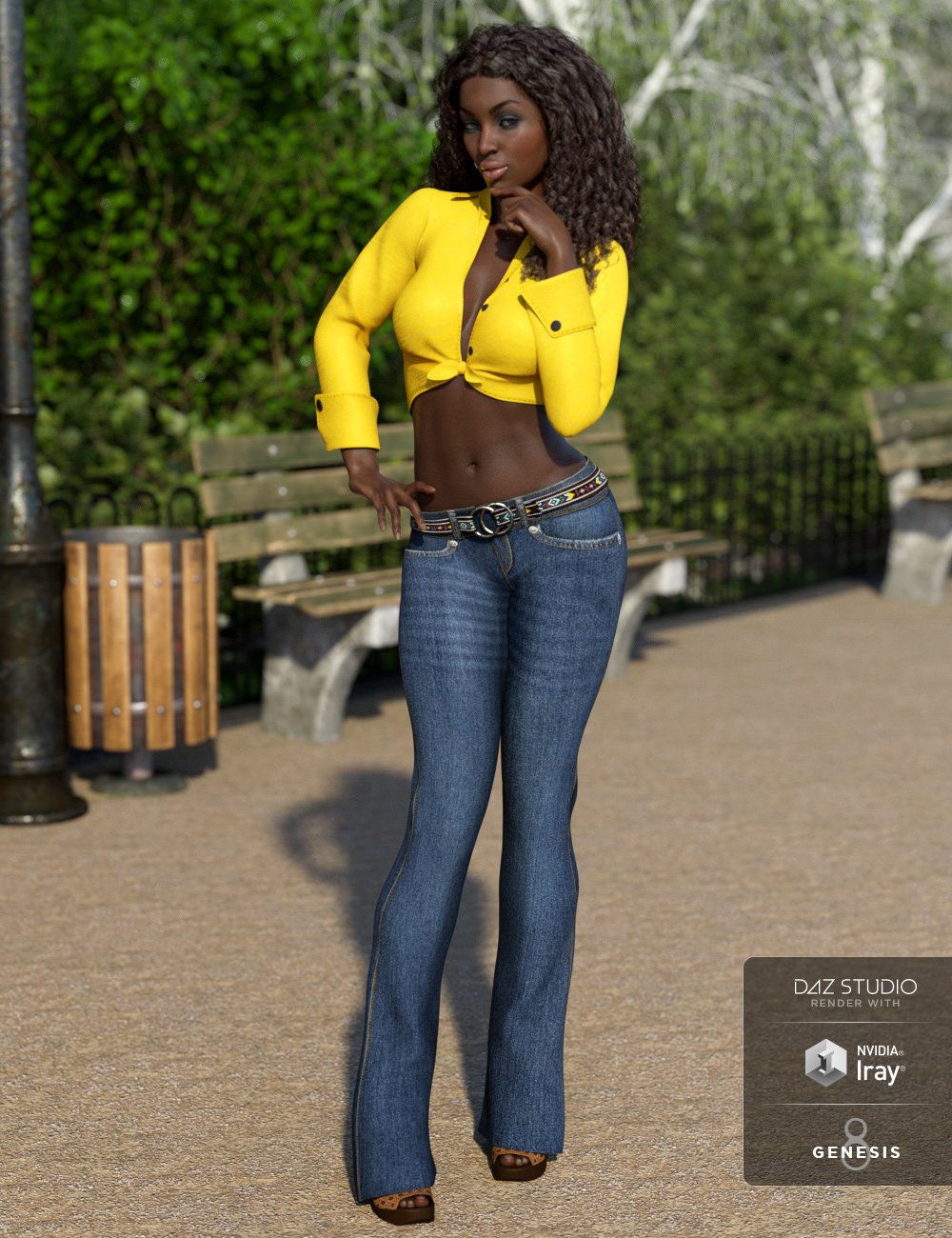 Looking Back Outfit Textures by: Shox-Design, 3D Models by Daz 3D